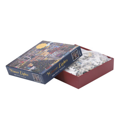 Good price Rectangular 500 Piece Jigsaw Puzzles Custom Made for Education online