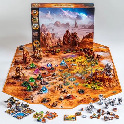 Quality JPG 300dpi Artwork Format Custom Theme Printable Board Games for Endless Fun and Entertainment factory