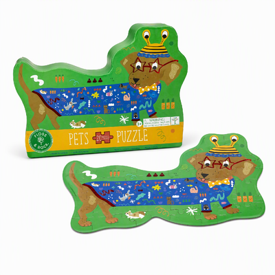 Educational Jigsaw Puzzle ideal for developing spatial intelligence visual discrimination and problem solving strategies